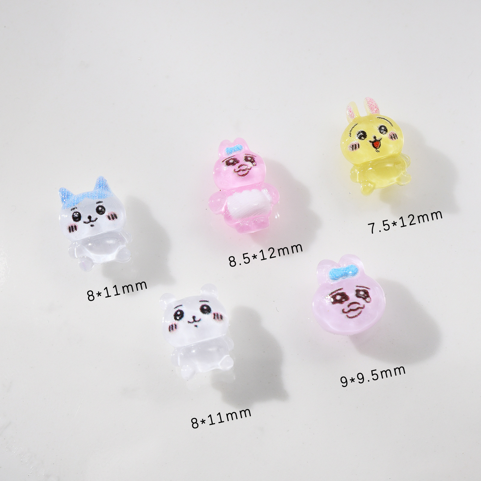 100pcs Cartoon forchiikawa Nai - Nail Art 评论和价格