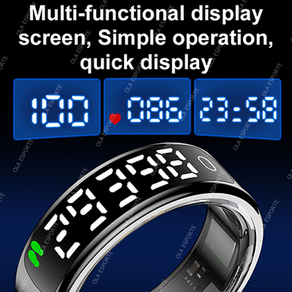 Smart Ring with Charging Case  - Health Monitors 评论和价格